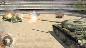 Tanks VS Cars Battle Mod Apk [Unlimited Weapons, Cars] Download Latest 2023 2