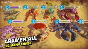 King Of Crabs MOD APK V1.16.1 [Unlimited Money, Unlock All Crabs] Download Latest Version 2023 4